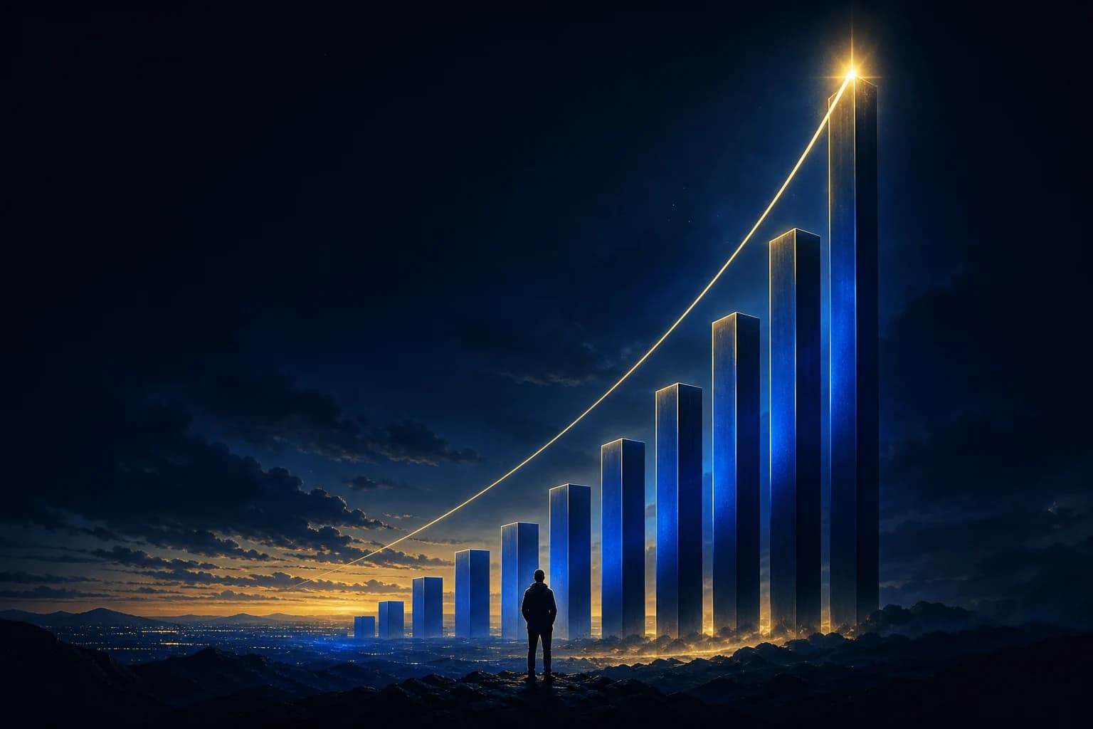 AI lead shift data visualization growth charts Craig Pretzinger