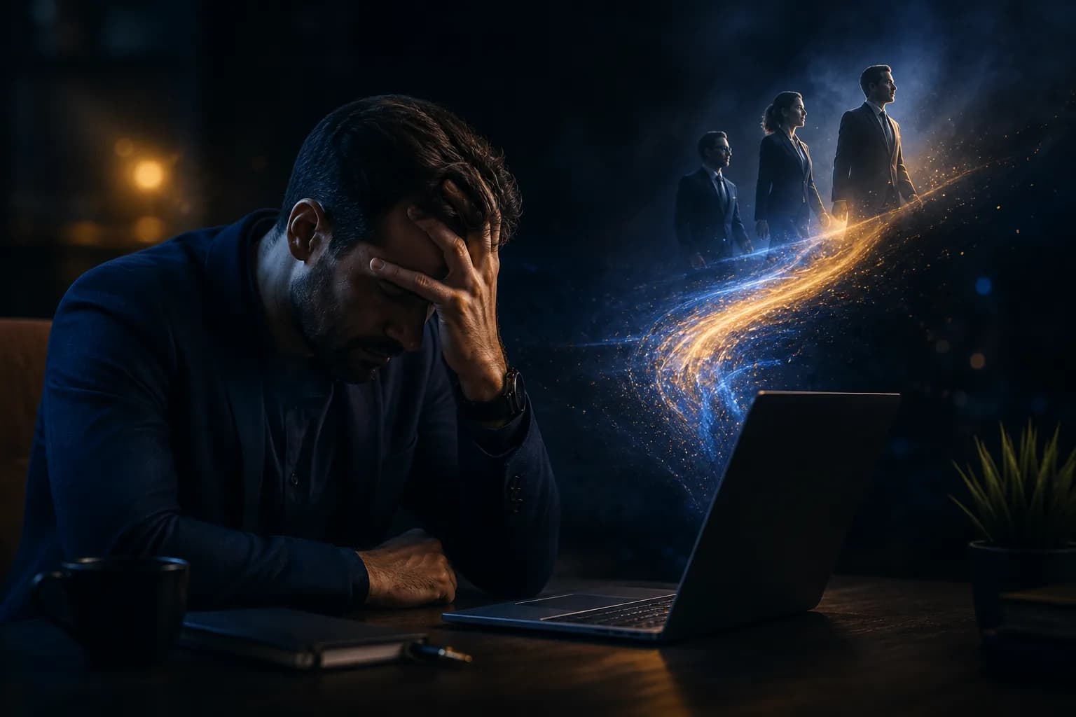 Business owner discovering AI search gap costs them clients Craig Pretzinger